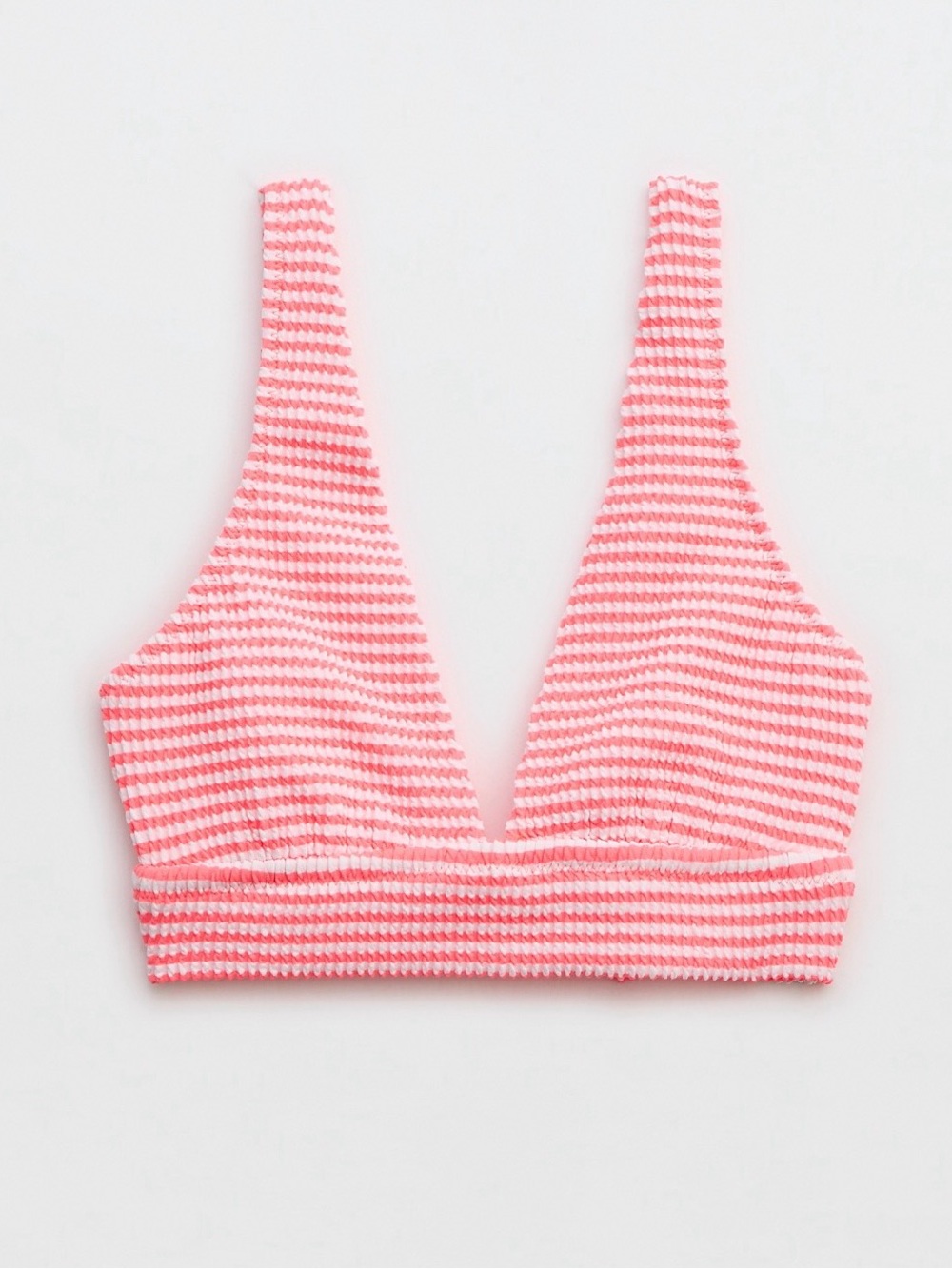 Aerie Crinkle Stripe Bikini - Large - Picture 4 of 4